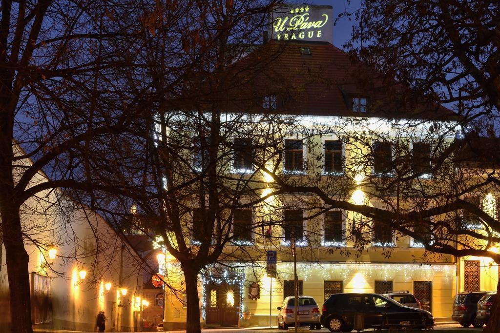 Hotel U Pava Prag Exterior foto