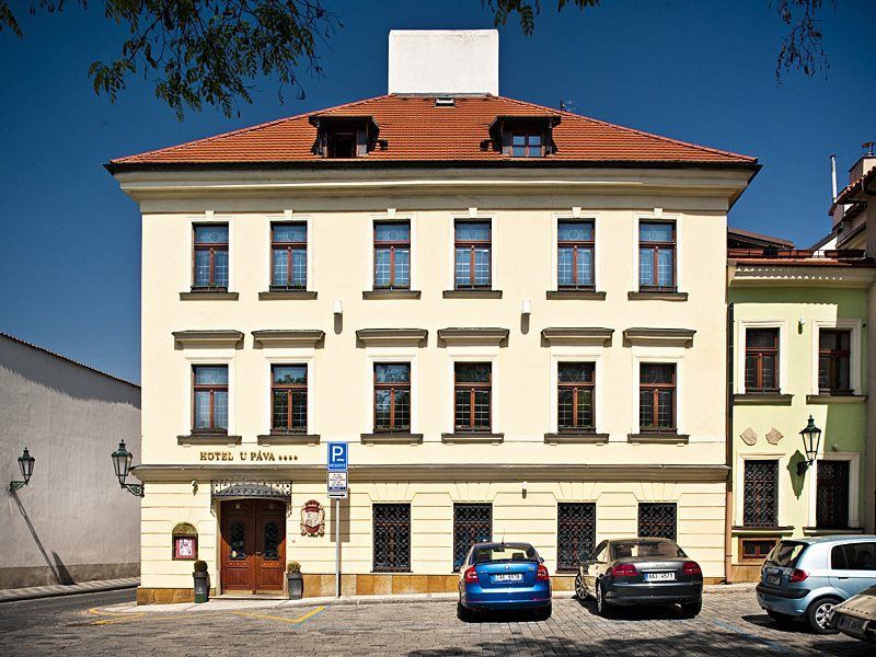 Hotel U Pava Prag Exterior foto