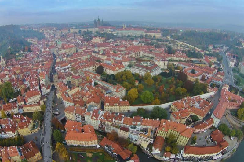 Hotel U Pava Prag Exterior foto